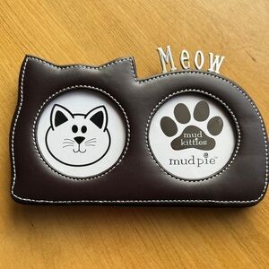 Cat-Shaped Photo Frame